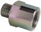 1/4 " BSP Male to 3/8" BSP Female 380 Bar / 5500 Psi - Plated Steel High Pressure Adaptor